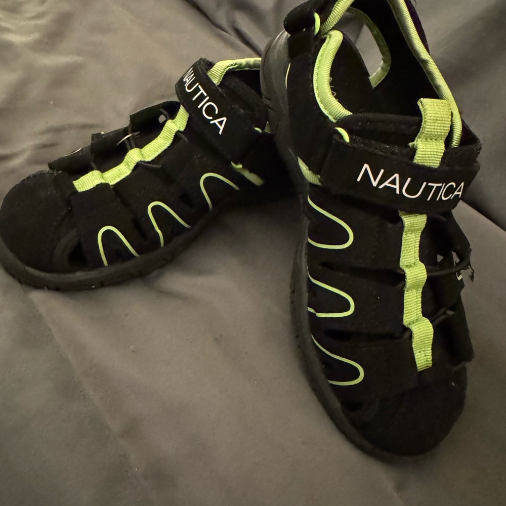 Nautica and Nike boys sandals and slides